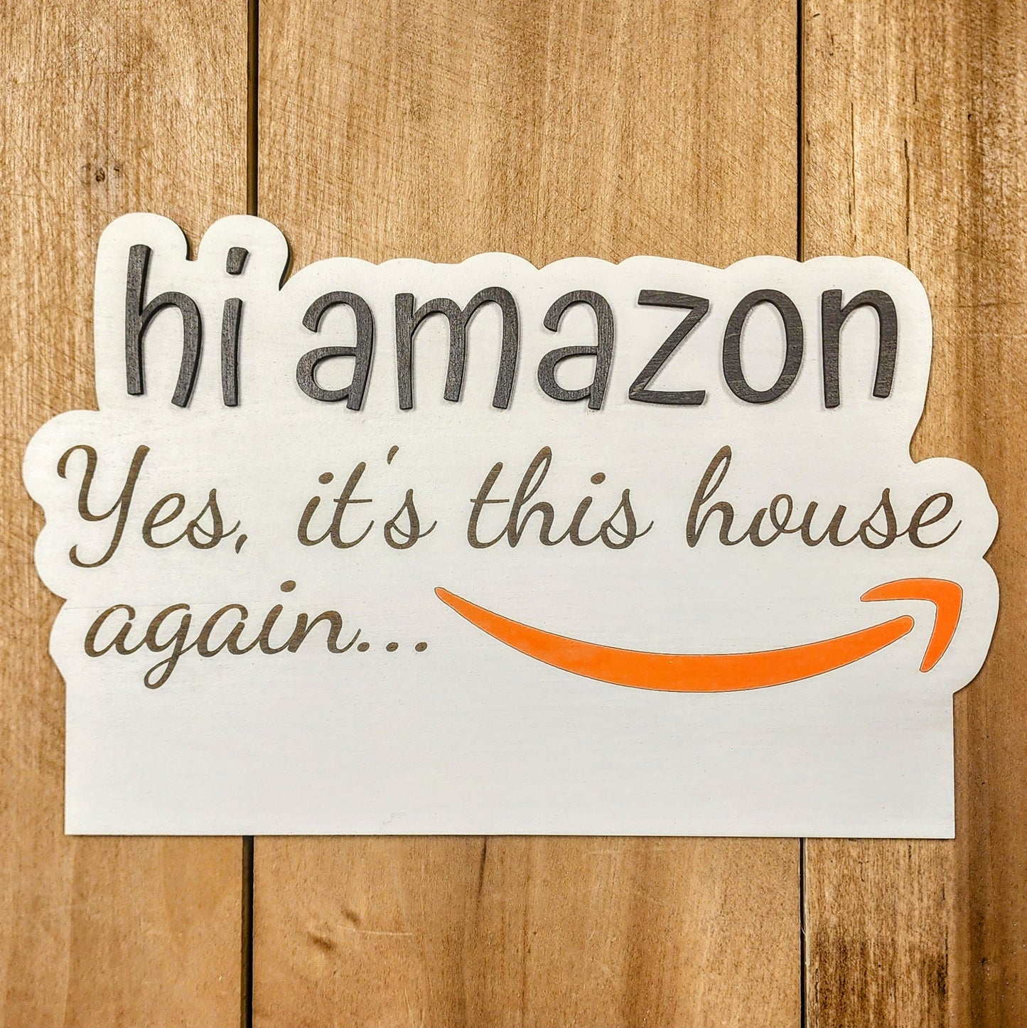 "Hi Amazon" Pocket Insert