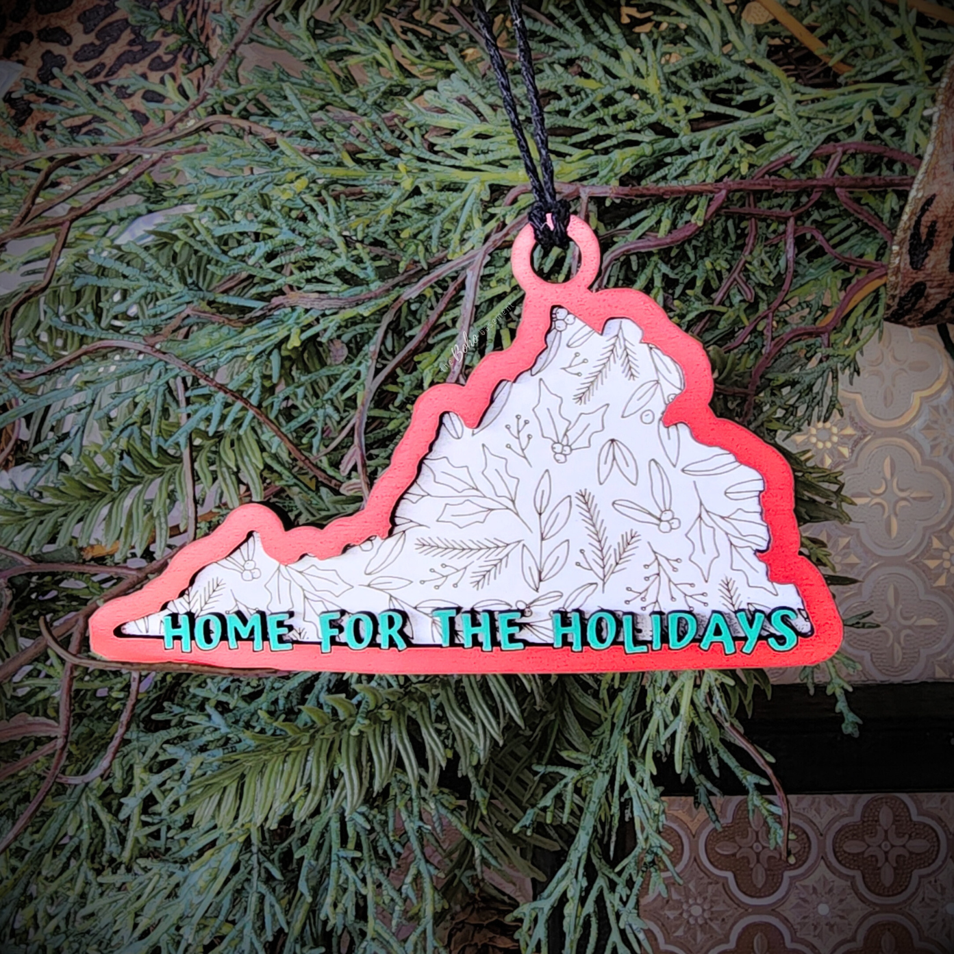 Virginia "Home For The Holidays" Ornament