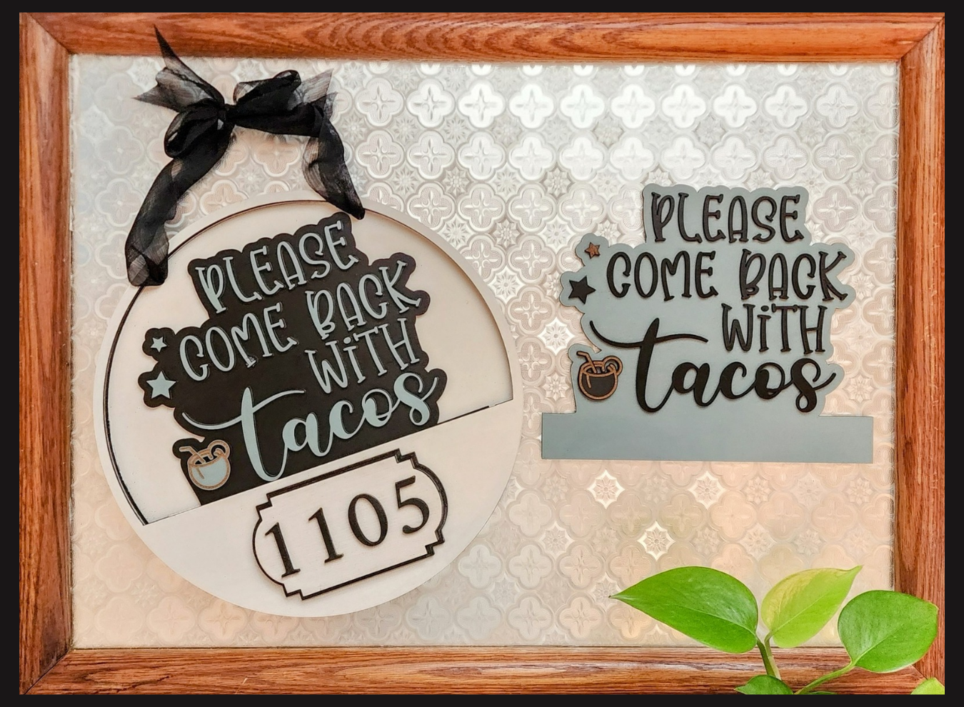 "Come Back With Tacos" Insert