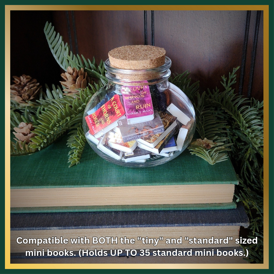 5oz Round Jar w/Cork Lid