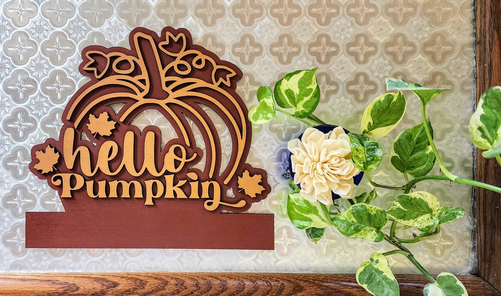 "Hello Pumpkin" Insert
