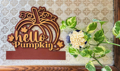 "Hello Pumpkin" Insert