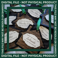 "No Place Like Home" Layered Ornament