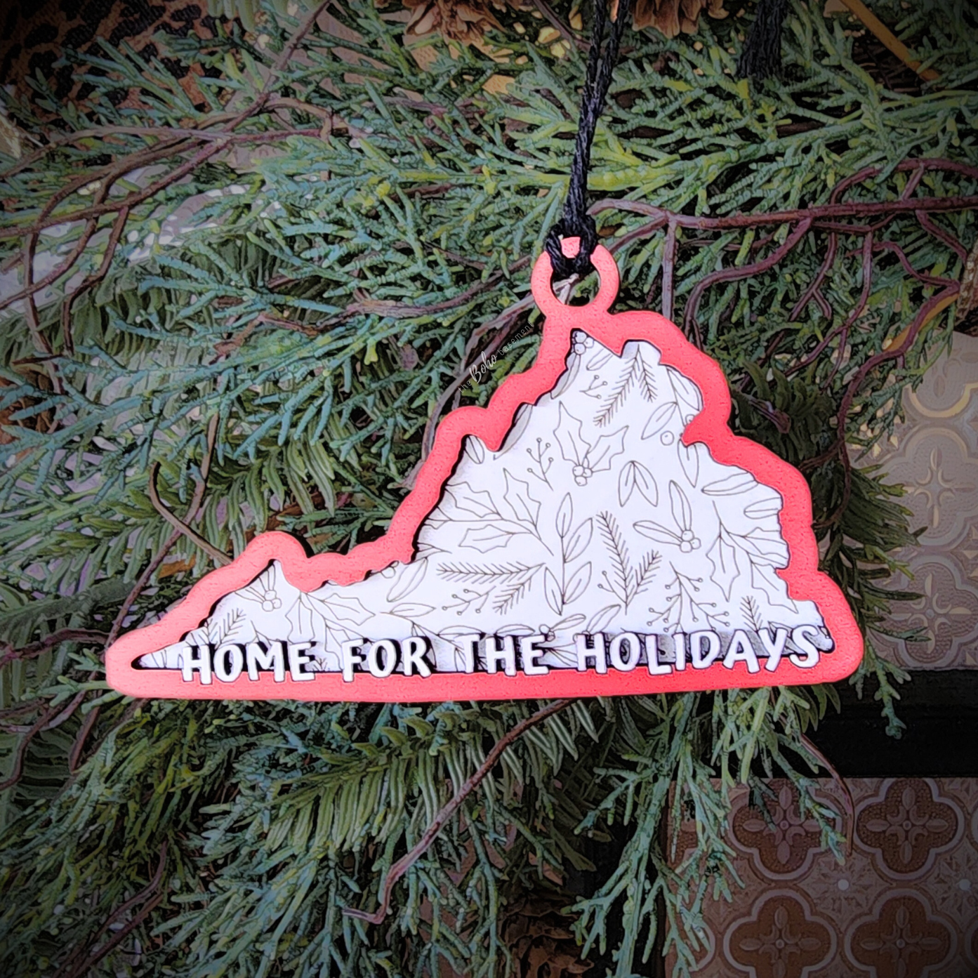 Virginia "Home For The Holidays" Ornament