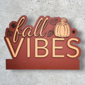 "Fall Vibes" Insert