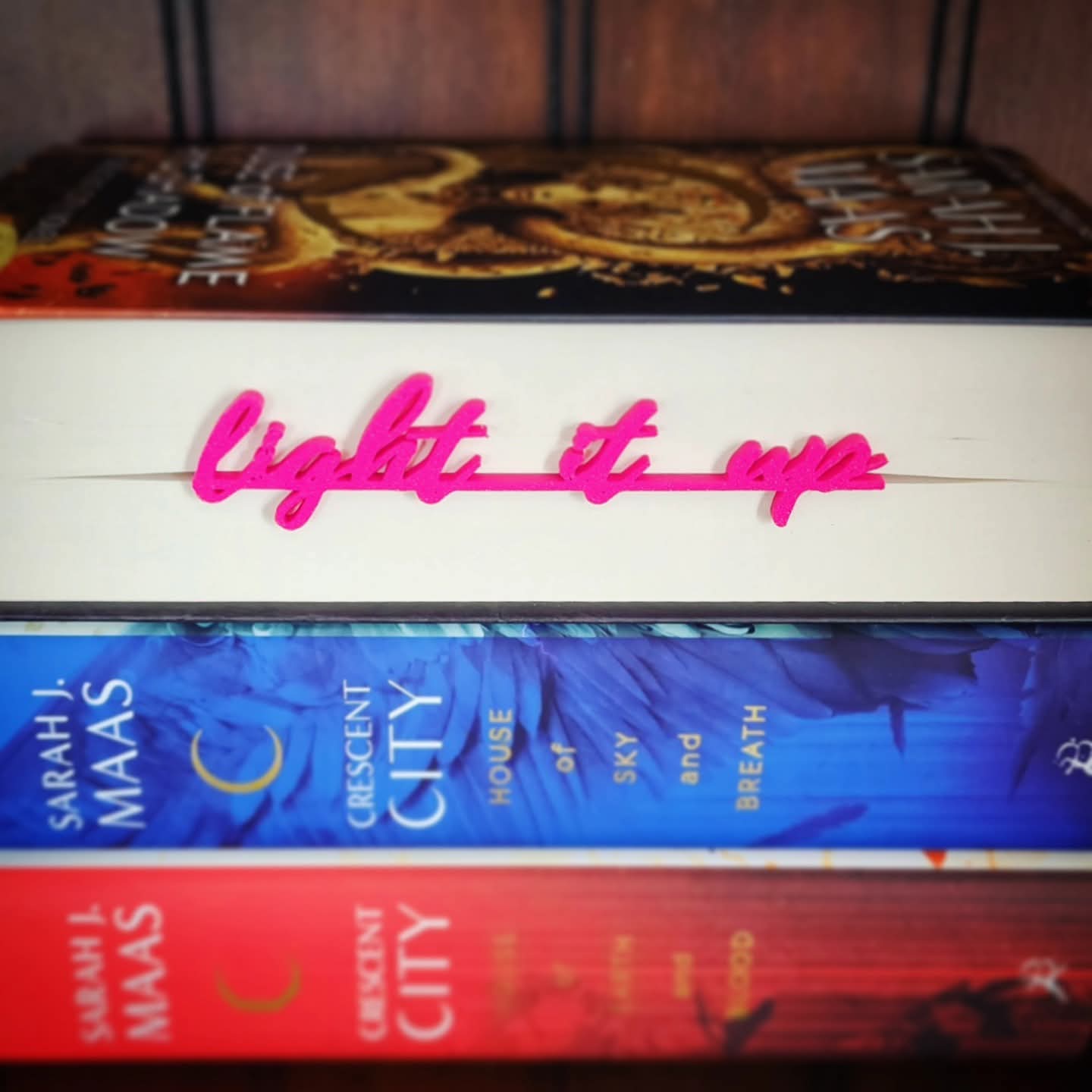"Light It Up" Bookmark