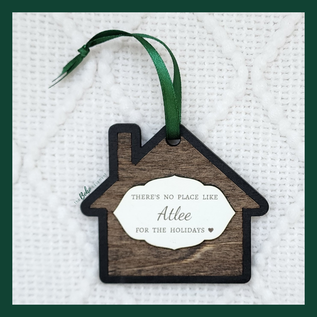 "Atlee ~ No Place Like Home" Ornament