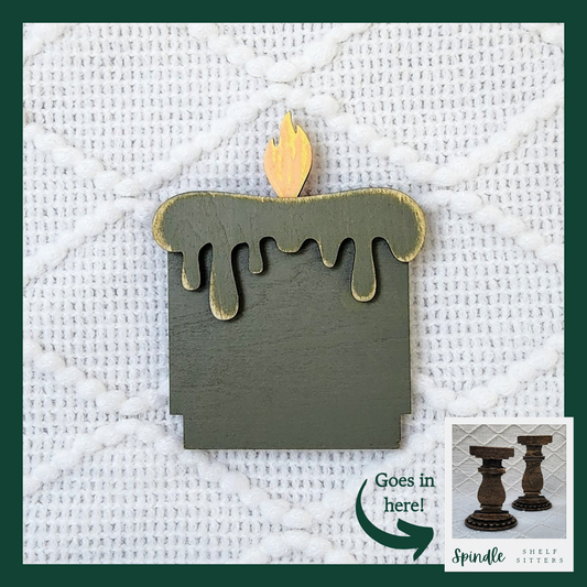 Sage Candle ~ Spindle Insert