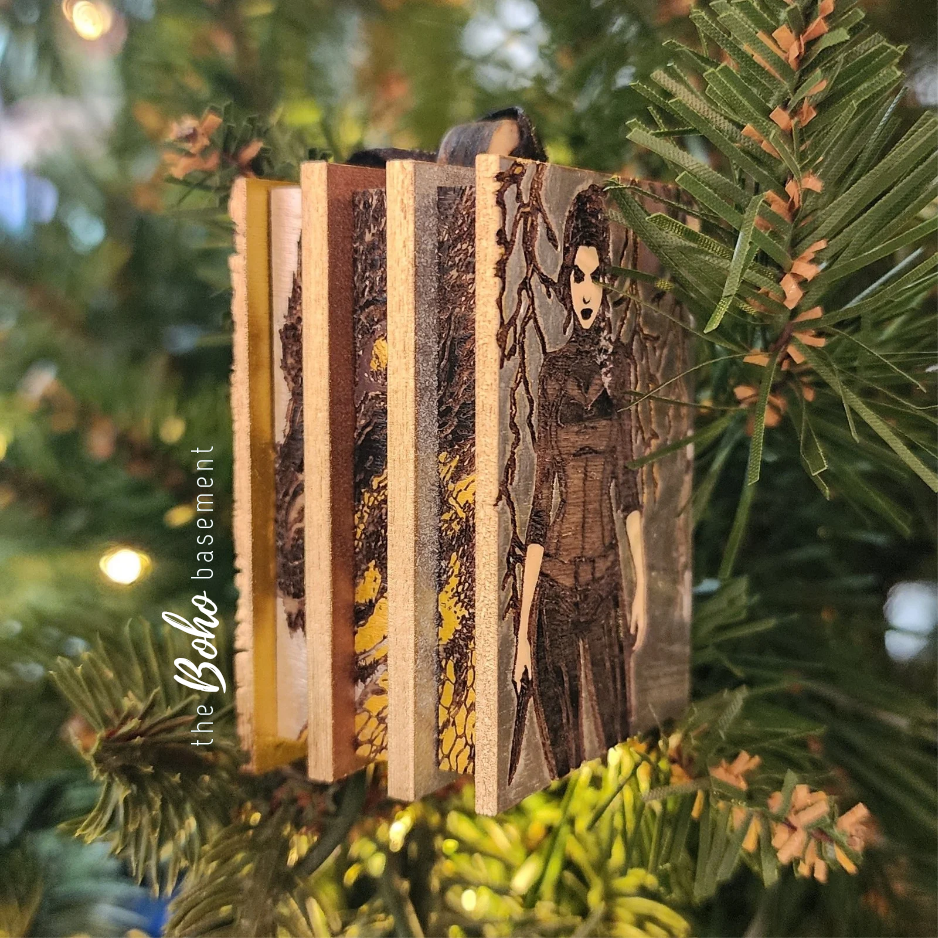 Empyrean (Fourth Wing) Inspired Story Stack Ornamemt