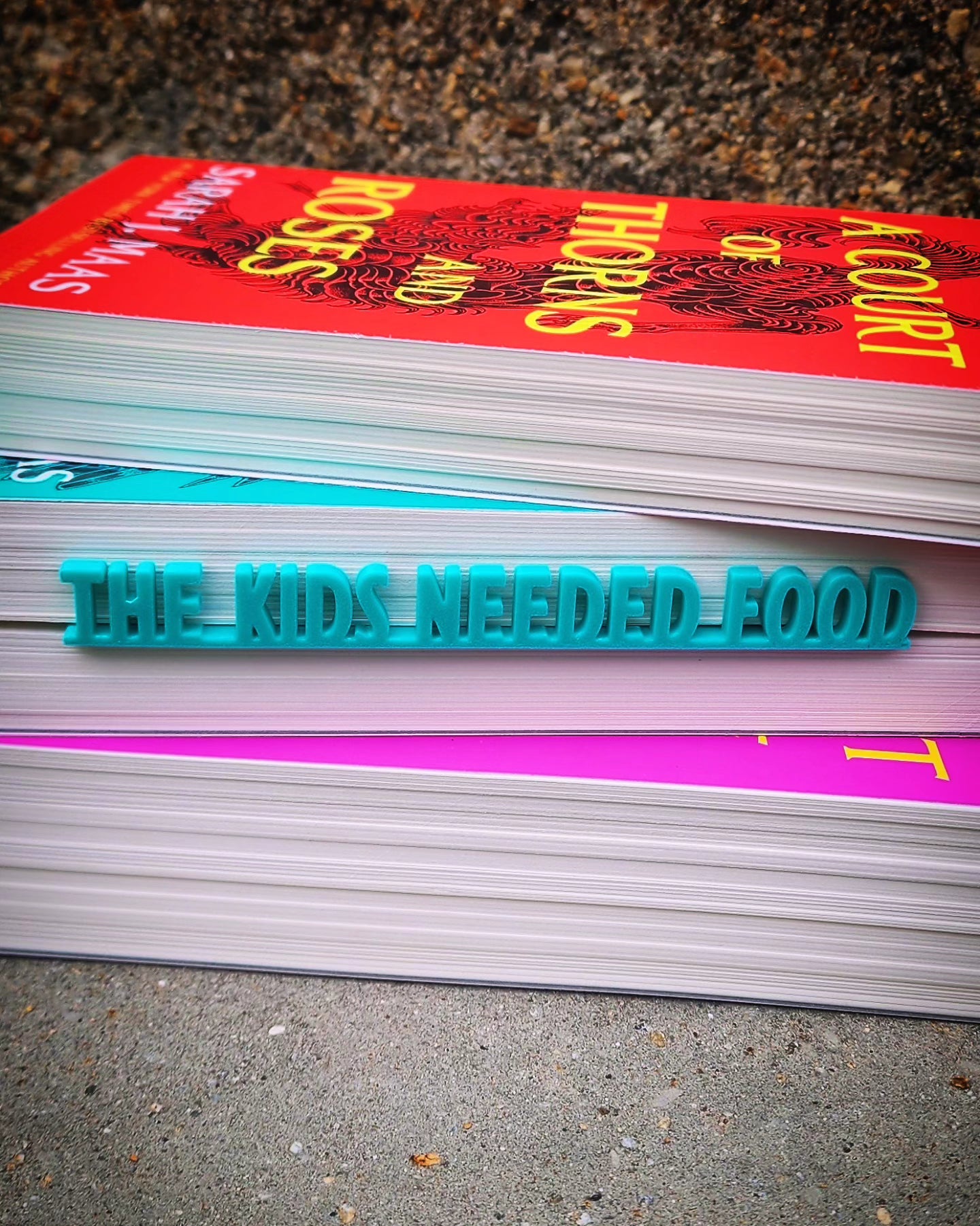 "The Kids Needed Food" Bookmark