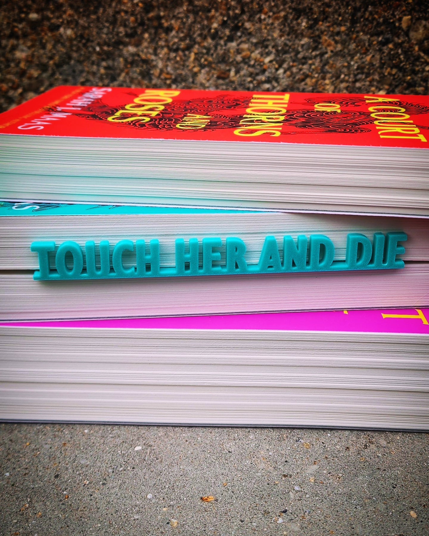 "Touch Her & Die" Bookmark