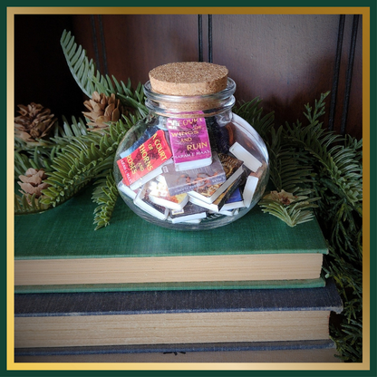 5oz Round Jar w/Cork Lid