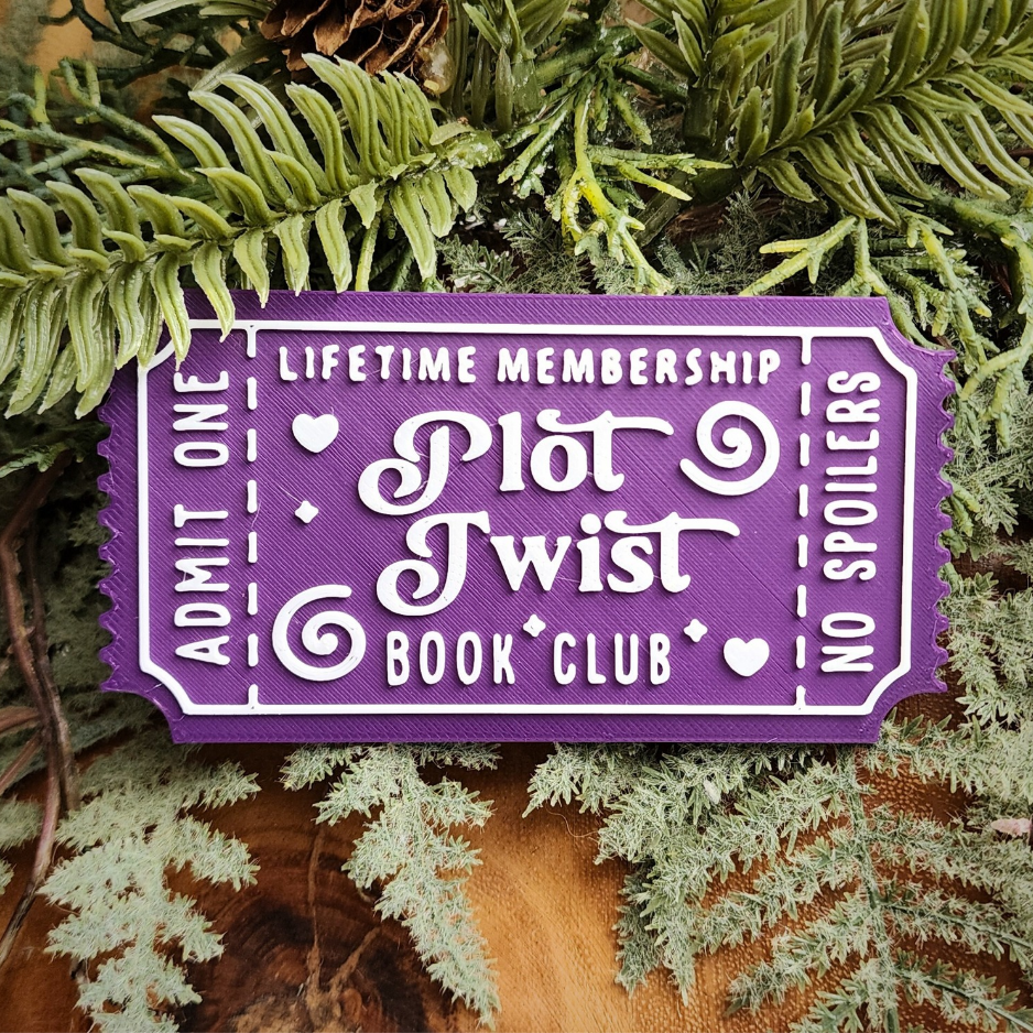 "Book Club" Ticket Bookmarks