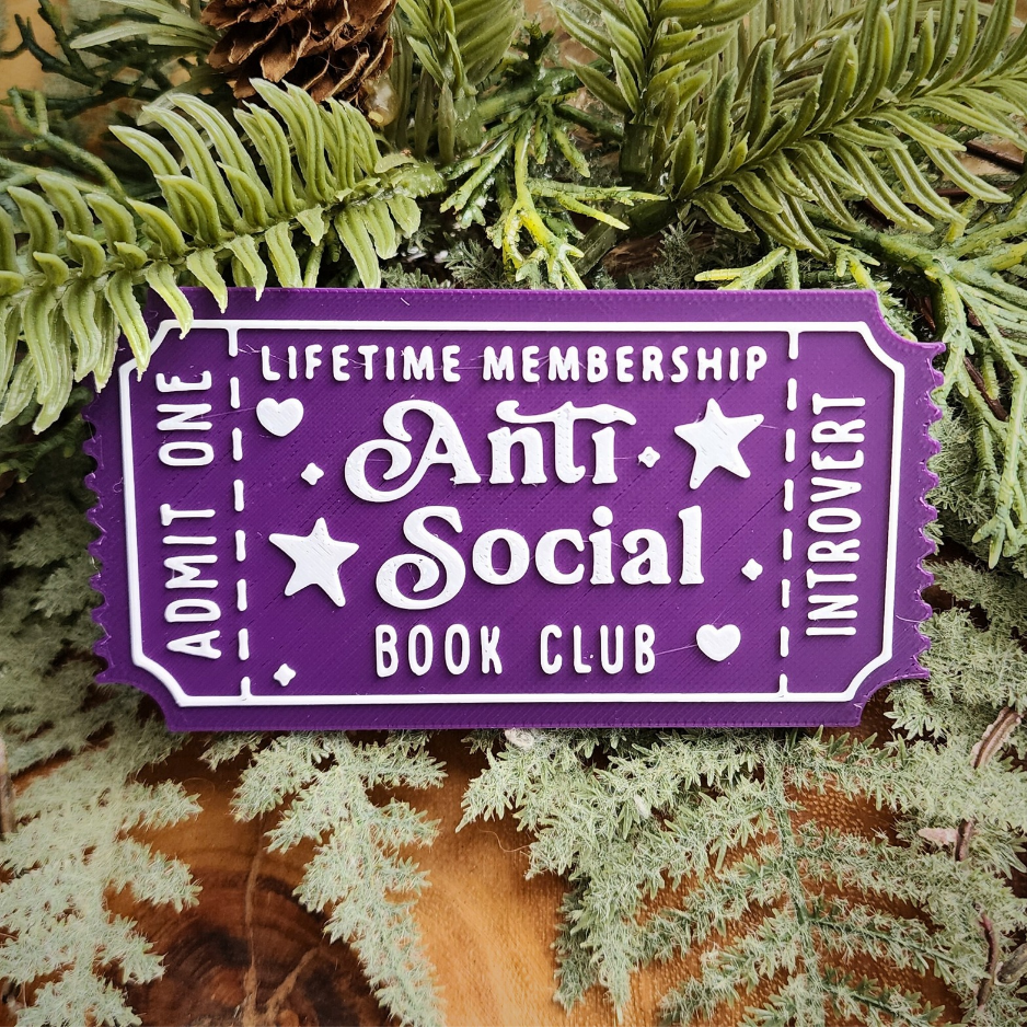 "Book Club" Ticket Bookmarks