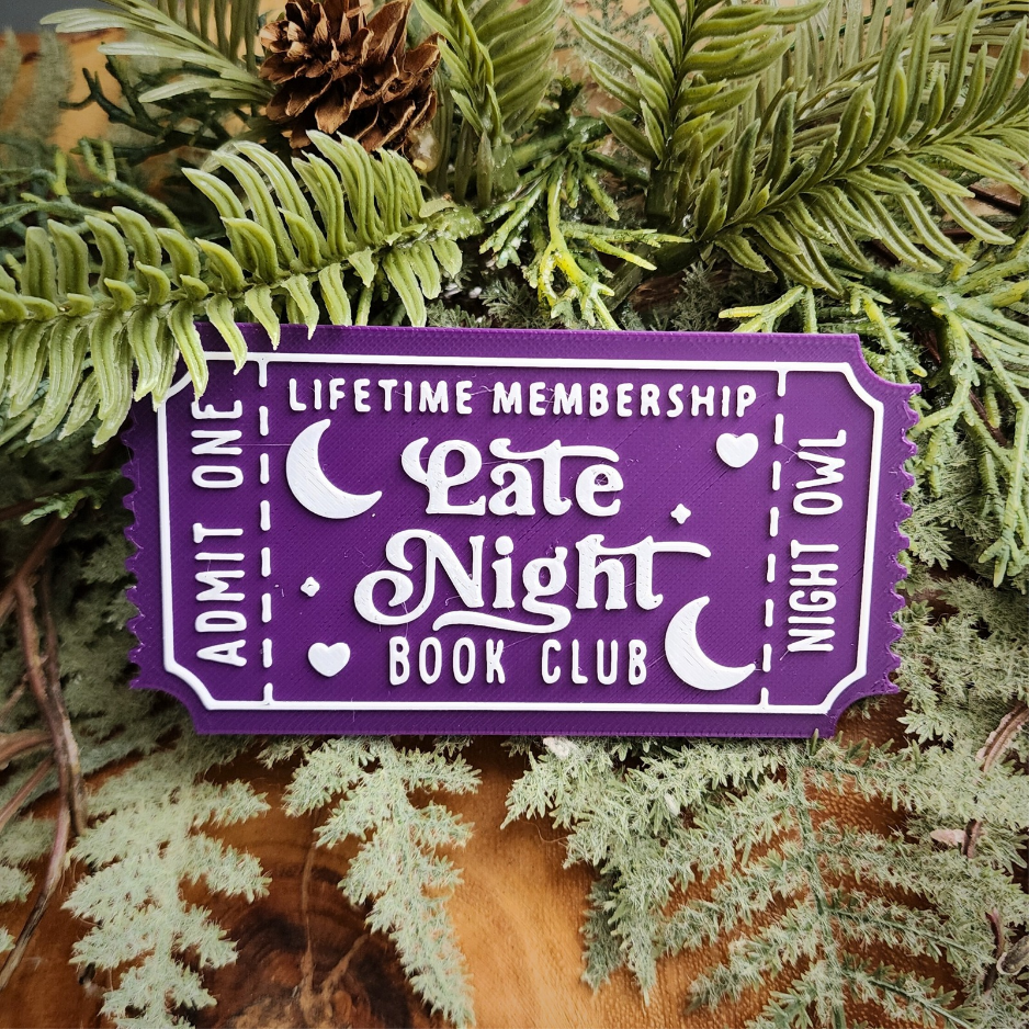 "Book Club" Ticket Bookmarks