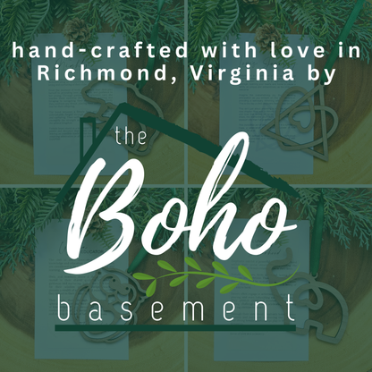 "Heavenly Messenger" Walnut Story Ornament