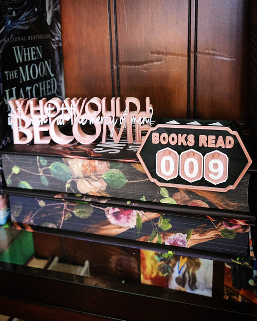 "Books Read" MINI Shelf-Edge Counter