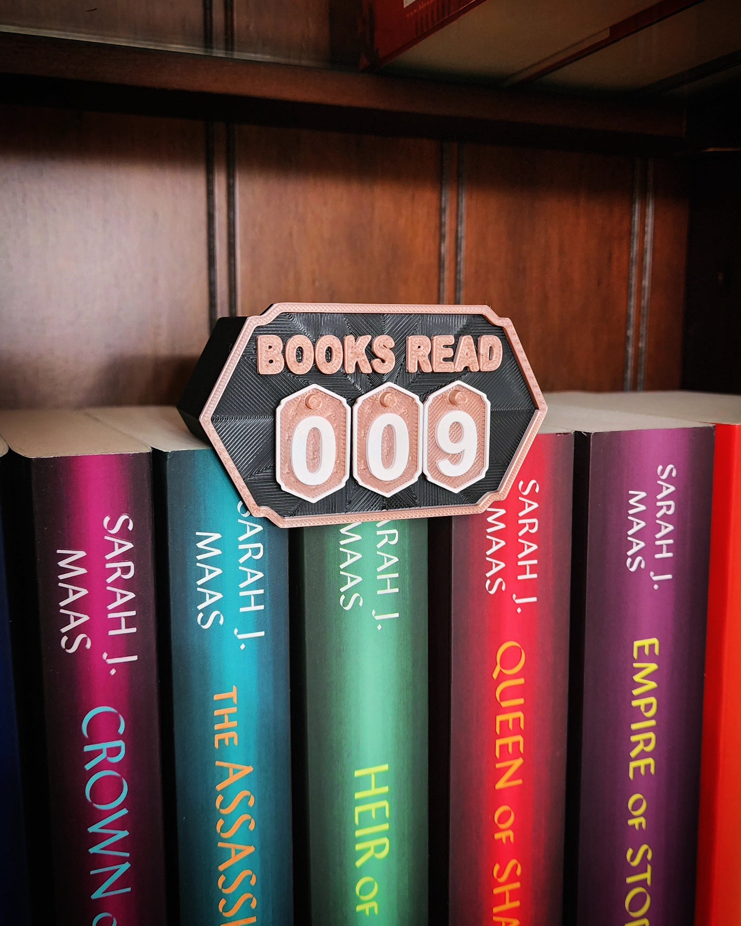 "Books Read" MINI Shelf-Edge Counter