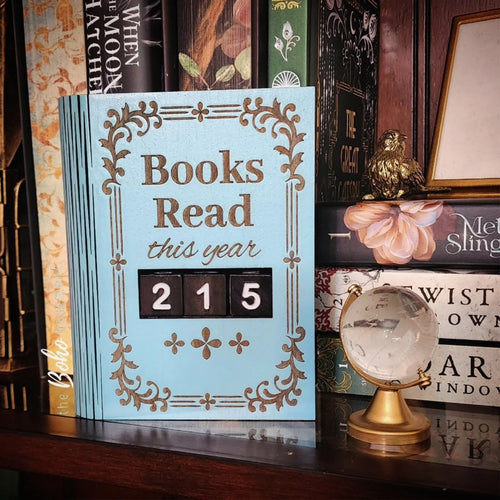 "Books Read This Year" Counter